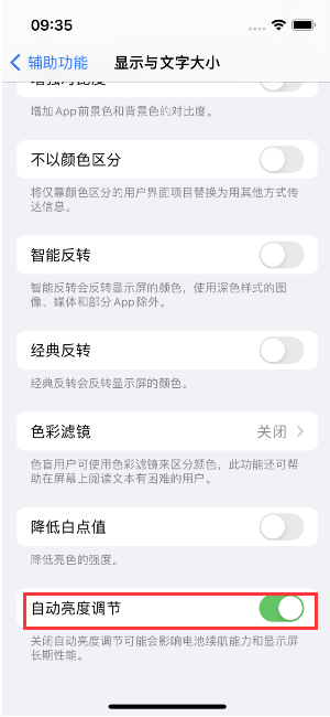 抱罗镇苹果15维修店分享iPhone 15 Pro系列屏幕亮度 