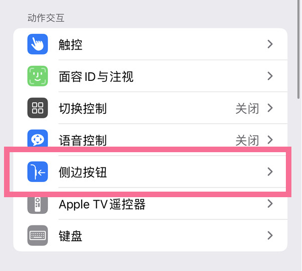 抱罗镇苹果14维修店分享iPhone14 Plus侧键双击下载功能关闭方法 